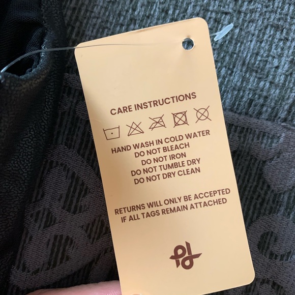 New Popilish Sleek Shaping Black Mini Dress Large - Picture 11 of 15